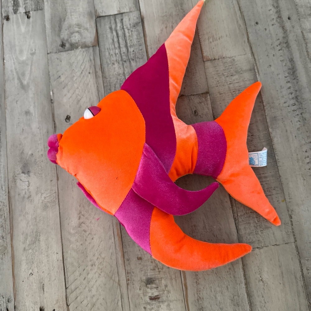 Classic Toy Company Colorful angel fish Plush Toy